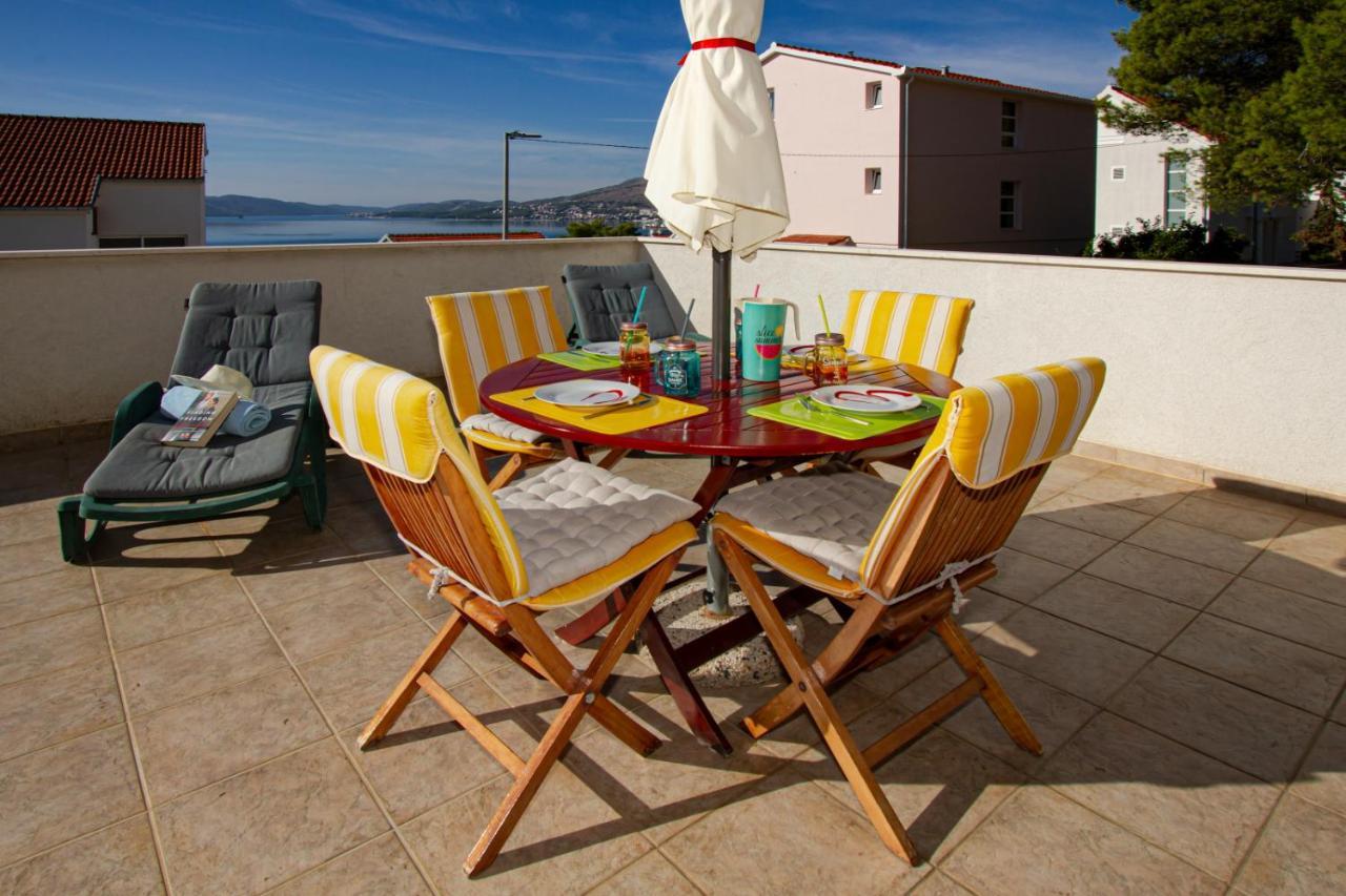Villa Bianca Trogir Bagian luar foto