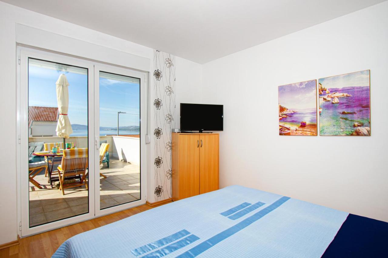 Villa Bianca Trogir Bagian luar foto