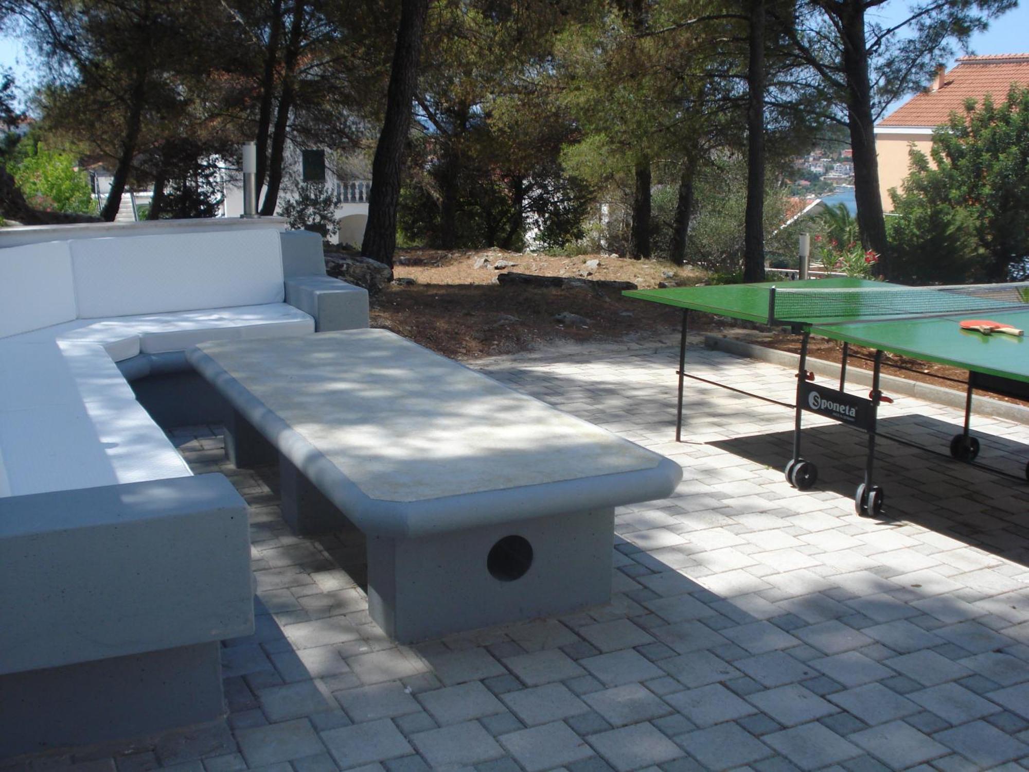 Villa Bianca Trogir Bagian luar foto